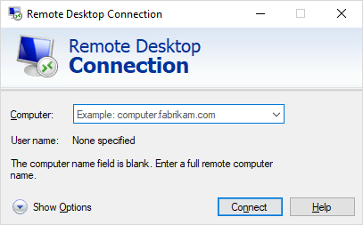 Remote Access to Desktop or Network Files - Windows | Forestry Computing  Helpdesk