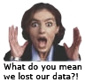 Panicked user who forgot to back up their data